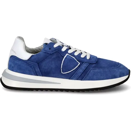 Moderne Sneaker mit Feinem Design , Herren, Größe: 39 EU - Philippe Model - Modalova