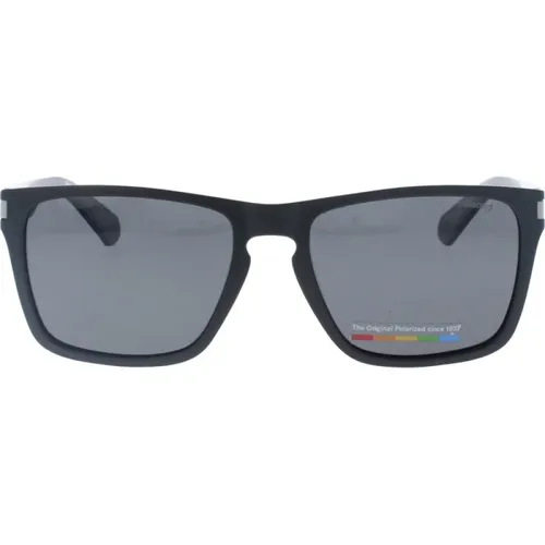 Stylische Sonnenbrille mit einzigartigem Design , Herren, Größe: 56 MM - Polaroid - Modalova