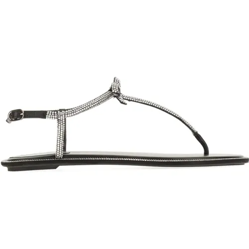 Flat Sandals , female, Sizes: 2 1/2 UK, 4 1/2 UK, 5 UK - René Caovilla - Modalova