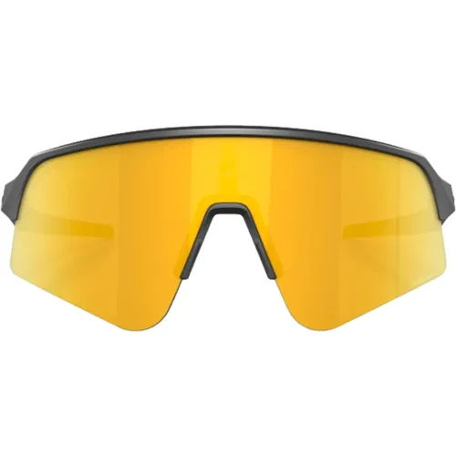 Futuristic Eyeshade Sunglasses , male, Sizes: 39 MM - Oakley - Modalova