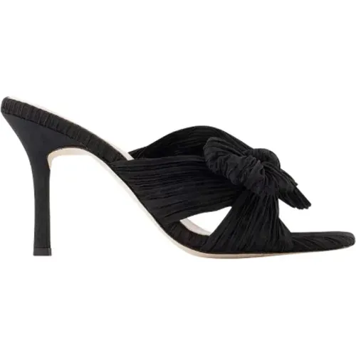 Fabric Sandals with 8 cm Heel , female, Sizes: 2 UK, 3 UK - Loeffler Randall - Modalova