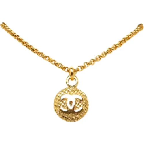 Pre-owned Metal chanel-jewelry , female, Sizes: ONE SIZE - Chanel Vintage - Modalova