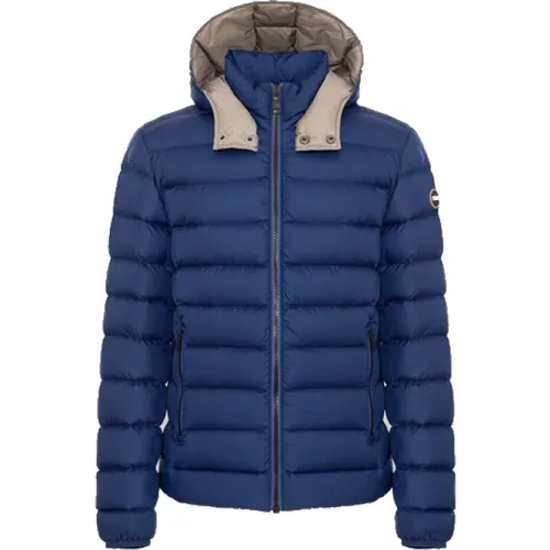 Coats with Removable Hood and Water-Repellent Treatment , male, Sizes: XL, 2XL, M, 5XL, L, 3XL - Colmar - Modalova