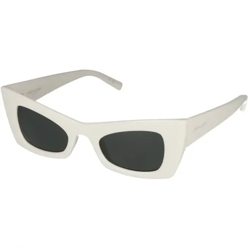 Designer Sunglasses SL 702 , female, Sizes: 49 MM - Saint Laurent - Modalova