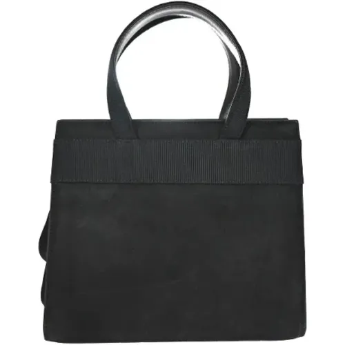 Pre-owned Suede handbags , female, Sizes: ONE SIZE - Salvatore Ferragamo Pre-owned - Modalova