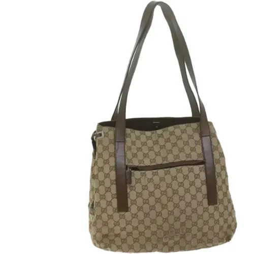 Pre-owned Canvas gucci-bags , female, Sizes: ONE SIZE - Gucci Vintage - Modalova