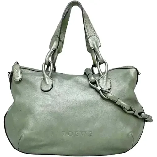 Pre-owned Leather shoulder-bags , female, Sizes: ONE SIZE - Loewe Pre-owned - Modalova