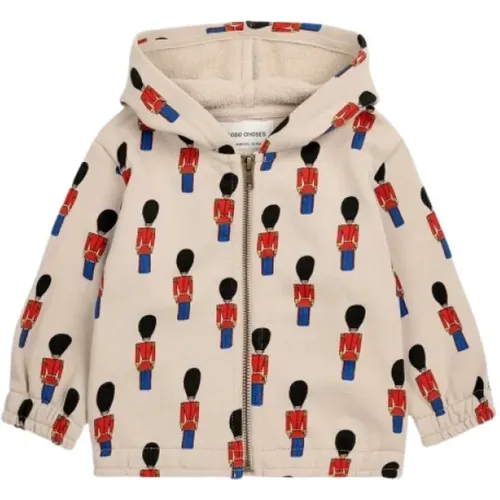 Zip-Sweatshirt Little Tin Soldiers - Bobo Choses - Modalova