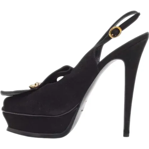 Pre-owned Suede sandals , female, Sizes: 8 UK - Yves Saint Laurent Vintage - Modalova