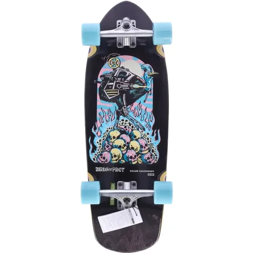 Black/teal Stubby Skateboard Assembly , unisex, Sizes: ONE SIZE - Globe - Modalova