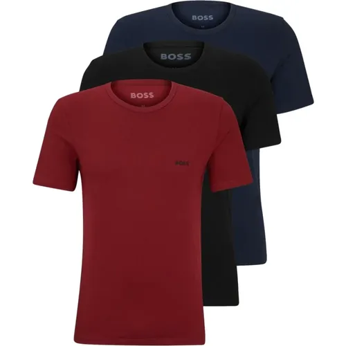 Pack Cotton Jersey Logo Intimate T-Shirts , male, Sizes: L, 2XL - Hugo Boss - Modalova