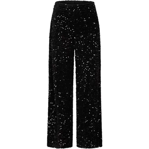 Elena Hose mit Glitzernden Pailletten , Damen, Größe: XL - RUE de FEMME - Modalova