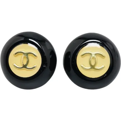 Pre-owned Plastic earrings , female, Sizes: ONE SIZE - Chanel Vintage - Modalova