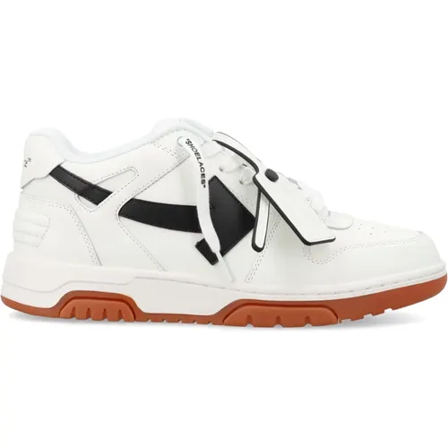 Off , Black Sneakers Low Top Style , male, Sizes: 8 UK - Off White - Modalova