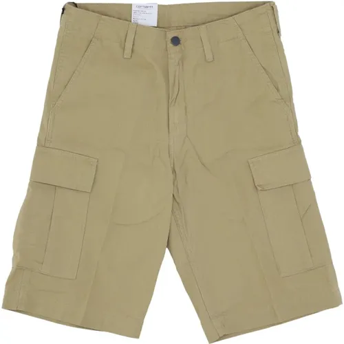 Cargo Shorts Agate Rinsed , Herren, Größe: W28 - Carhartt WIP - Modalova