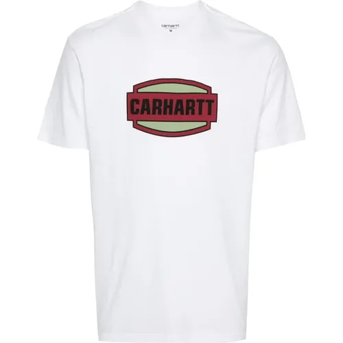 Script Logo T-Shirt , Herren, Größe: M - Carhartt WIP - Modalova