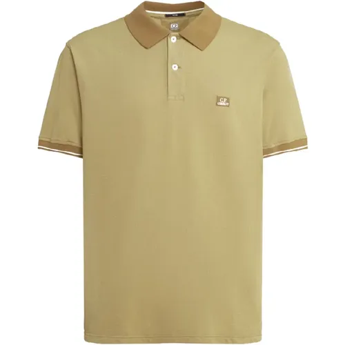 Klassisches Polo Shirt - M , Herren, Größe: XL - C.P. Company - Modalova