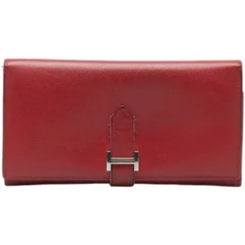 Pre-owned Leather wallets , female, Sizes: ONE SIZE - Hermès Vintage - Modalova