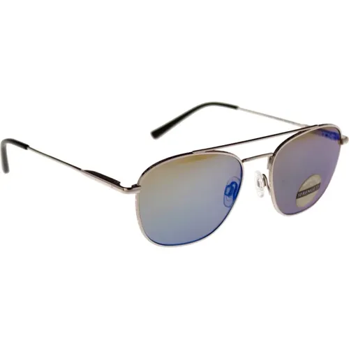 Iconic Sunglasses with Photochromic Lenses , unisex, Sizes: 57 MM - Serengeti - Modalova