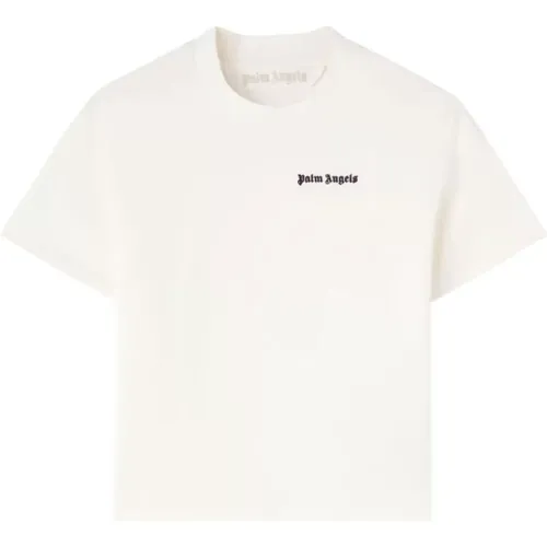 Klassisches Logo T-Shirt - Palm Angels - Modalova