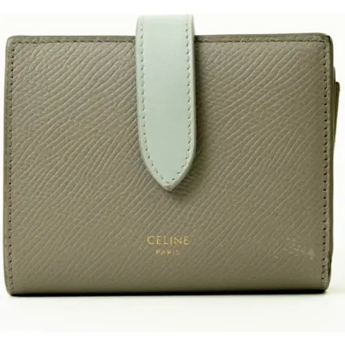 Pre-owned Leather wallets , female, Sizes: ONE SIZE - Celine Vintage - Modalova