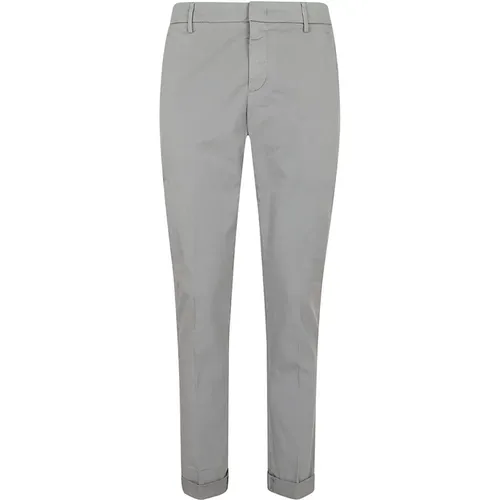 Men's Clothing Trousers Grey Ss24 , male, Sizes: W33, W40 - Dondup - Modalova