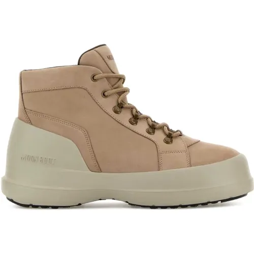 Graue Luna Trek Sneakers , Damen, Größe: 39 EU - moon boot - Modalova