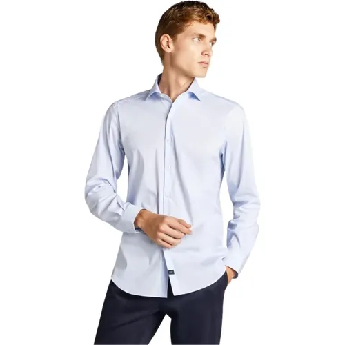 Shirts Light , male, Sizes: 3XL, 4XL - Fay - Modalova