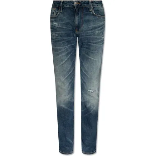 Slim-fit jeans , Herren, Größe: W30 - Emporio Armani - Modalova