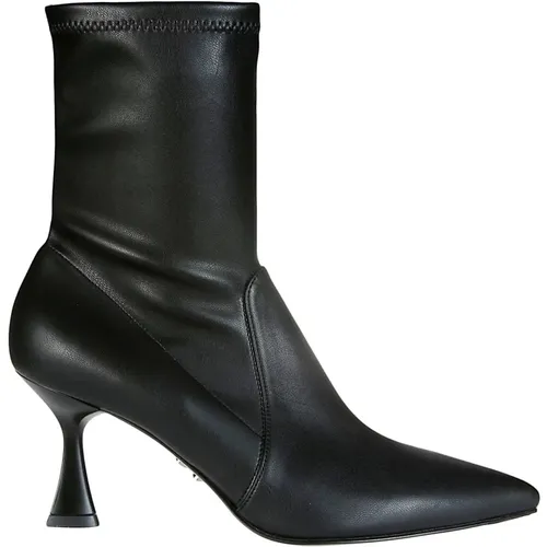 Chic Heeled Boot , female, Sizes: 4 1/2 UK - Sergio Levantesi - Modalova