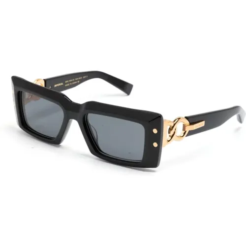 Classic Sunglasses , female, Sizes: 53 MM - Balmain - Modalova