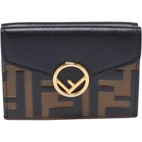 Pre-owned Leather wallets , female, Sizes: ONE SIZE - Fendi Vintage - Modalova