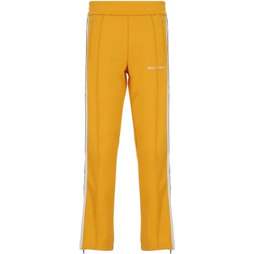 Orangefarbene Hose mit Seitendetails , Herren, Größe: L - Palm Angels - Modalova