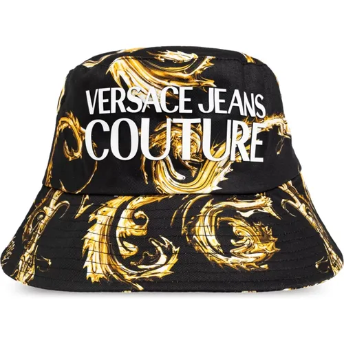 Hut mit Barocco-Druck , Herren, Größe: L - Versace Jeans Couture - Modalova