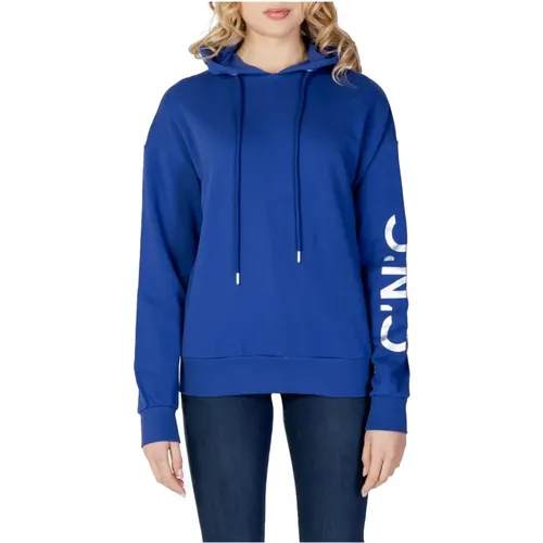 Hooded Cotton Sweatshirt , female, Sizes: XS, L - Costume National - Modalova