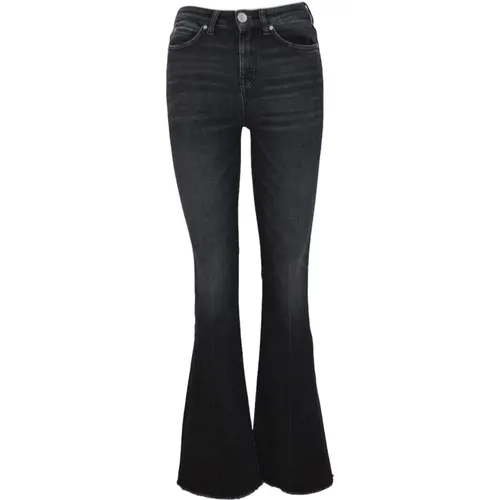 Vintage Flare Denim Jeans Skinny Fit - pinko - Modalova