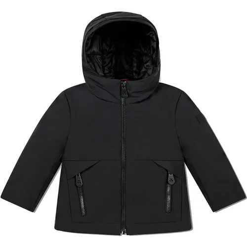 Kapuzen-Nylonjacke für Kinder , unisex, Größe: 92 CM - Peuterey - Modalova