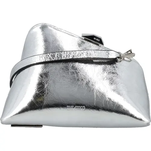 Silver Midnight Clutch Handbag , female, Sizes: ONE SIZE - The Attico - Modalova