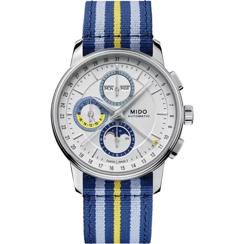 Moonphase Chronograph Watch , male, Sizes: ONE SIZE - Mido - Modalova