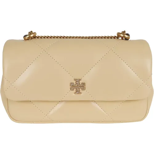 Lederhandtasche in lebendigem Gelb und Orange - TORY BURCH - Modalova