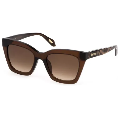 Transparent Sunglasses Sjc024 0Aak , female, Sizes: 52 MM - Just Cavalli - Modalova