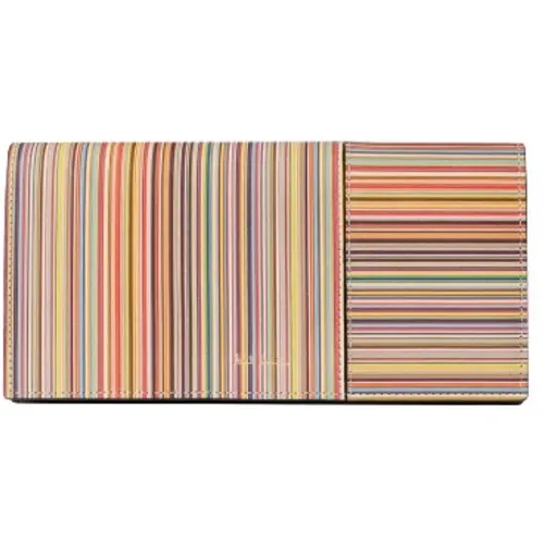 Signature Stripe Tri-Fold Geldbörse - PS By Paul Smith - Modalova