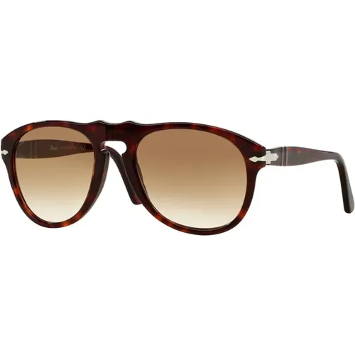 Havana Sunglasses Dark Shaded , unisex, Sizes: 54 MM - Persol - Modalova