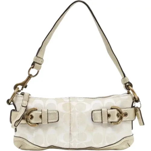 Pre-owned Canvas shoulder-bags , female, Sizes: ONE SIZE - Coach Pre-owned - Modalova