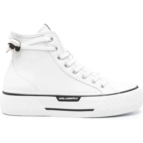 Max III Blanco Carlito Sneaker , female, Sizes: 6 UK, 7 UK - Karl Lagerfeld - Modalova