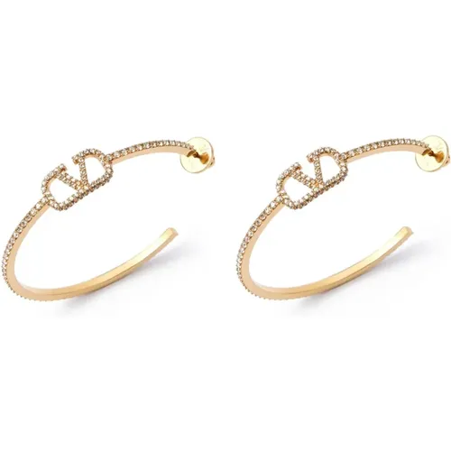 Golden Bijoux Earrings Made in Italy , female, Sizes: ONE SIZE - Valentino Garavani - Modalova
