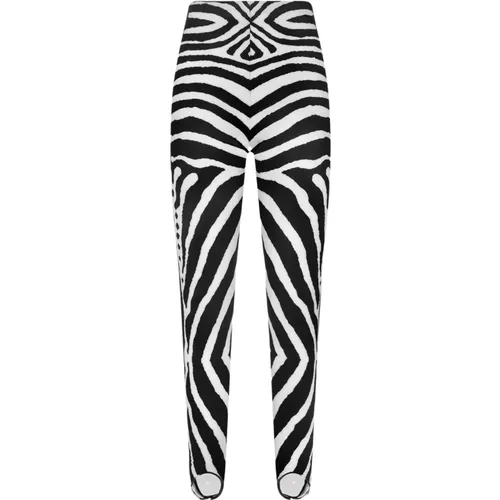 Leggings Ghetta Zebra , Damen, Größe: M - F**k - Modalova