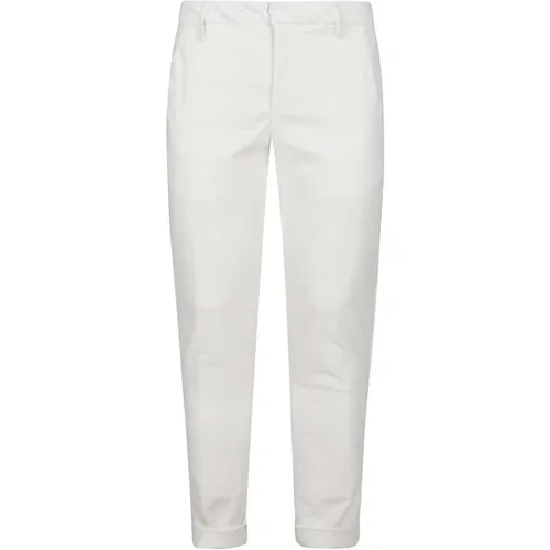 Slim Chino Gaubert Hose , Herren, Größe: W31 - Dondup - Modalova