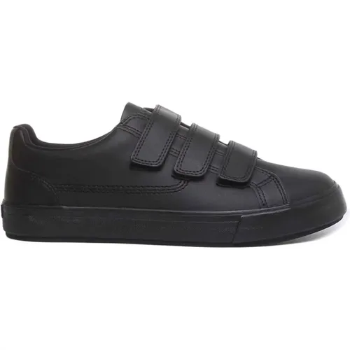 Casual Leather Shoe with Triple Straps , male, Sizes: 11 UK, 9 UK - Kickers - Modalova