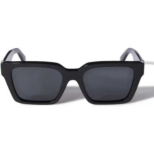 Schmale Quadratische Sonnenbrille Branson 11007 - Off White - Modalova